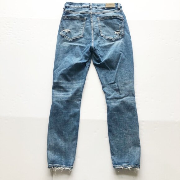 BUCKLE BLACK Fit No. 35 Skinny Stretch Ripped Distressed Jeans Womens 28 - Picture 4 of 11